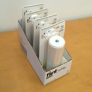 Four F'lint Plus lint roller refills